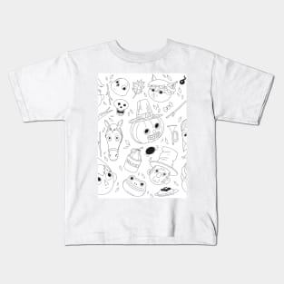 Over the Garden Wall Spiral Notebook Kids T-Shirt